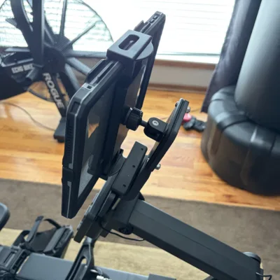 Rower ipad Tablet Mount Bracket for Rogue Echo Rower. 4.7" to 13" Wide - 360 Adjustable 11 IMG 0914