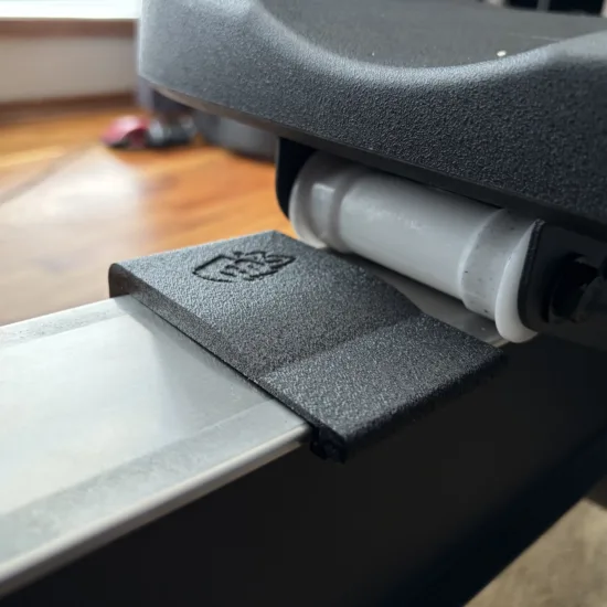 Rower Seat Hold Clip Latch for Rogue Echo Rower. A more secure way to hold the Seat in place.