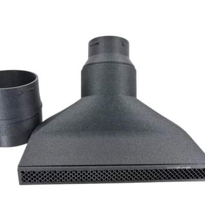 Diesel Heater Under Garage Door or Window Seal Duct Shroud - 4in (100mm), 3.5in (90mm), 3in (75mm)
