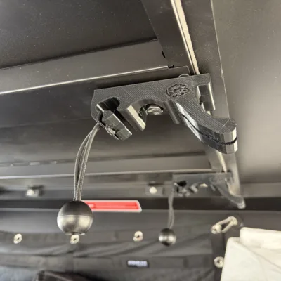 Alternative view of RSI SmartCap - Attic Loft Cargo Netting Quick Straps (Sold as a pair) - Mounting bolts included