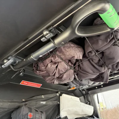 RSI SmartCap - Attic Loft Cargo Netting Quick Straps (Sold as a pair) - Mounting bolts included