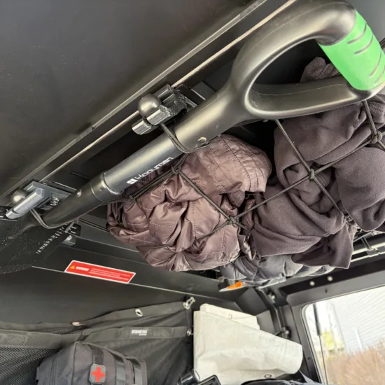 RSI SmartCap - Attic Loft Cargo Netting Quick Straps (Sold as a pair) - Mounting bolts included