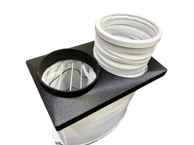Whynter & Midea Duo Duel Hose Splitter into 2 - 5.9 Portable AC Air Conditioner Hoses