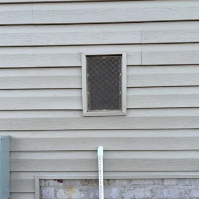 Alternative view of AC Vent Exhaust Hose Adapter Plate for Window, Sliding Door, Wall compatible for Whynter & Midea Duo