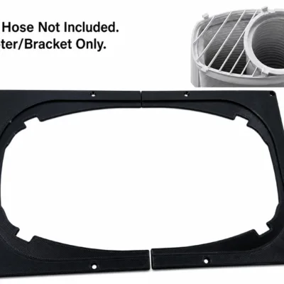 AC Vent Exhaust Hose Adapter Plate for Window, Sliding Door, Wall compatible for Whynter & Midea Duo