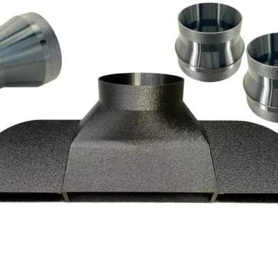Under Garage Door Seal Narrow Vent Exhaust Smoke Laser Portable AC Duct Shroud 1.5in in Height - Perfect for HOAs! - Image 23