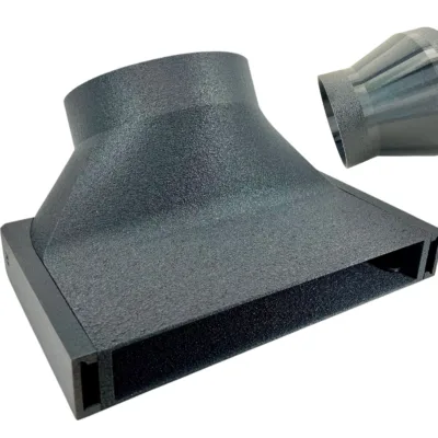 Under Garage Door Seal Narrow Vent Exhaust Smoke Laser Portable AC Duct Shroud 1.5in in Height - Perfect for HOAs! - Image 18