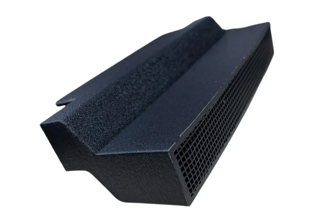 Under Garage Door Narrow Vent Front 1 Inch Step Down Extender