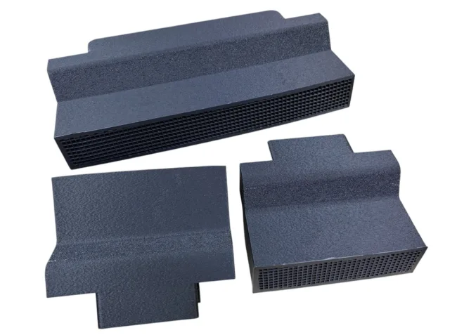 Under Garage Door Narrow Vent Front 1 Inch Step Down Extender