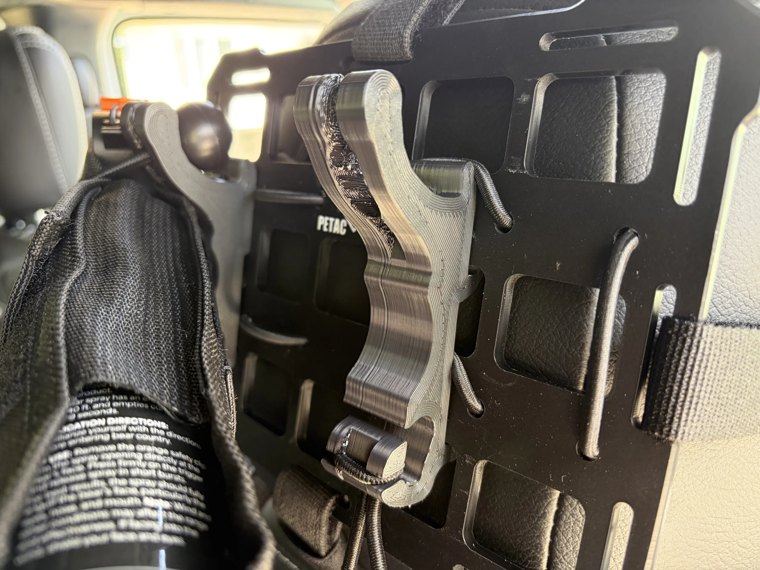 1" Standard MOLLE Panel Quick Straps (Sold as a pair) Great for Tools, Lights, Etc. - High Temp ASA 2 1" Standard MOLLE Panel Quick Straps (Sold as a pair) Great for Tools, Lights, Etc. - High Temp ASA