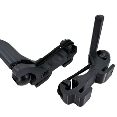 1" Standard MOLLE Panel Quick Straps (Sold as a pair) Great for Tools, Lights, Etc. - High Temp ASA 18 IMG 2793 Photoroom