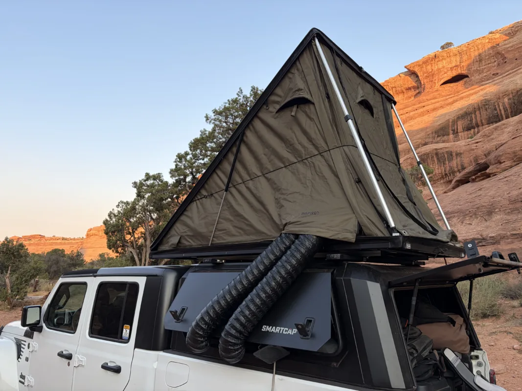 Using an EcoFlow Wave Portable AC/Heater in a Roof Top Tent, while keeping the Wave Outside of Tent 1 IMG 2939