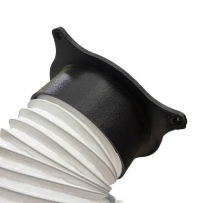 5.9in Hose Tube Portable AC Air Conditioner Flange Wall Mount Bracket Vent Hook Up Casement Window Solution - High Temp ASA - Image 2