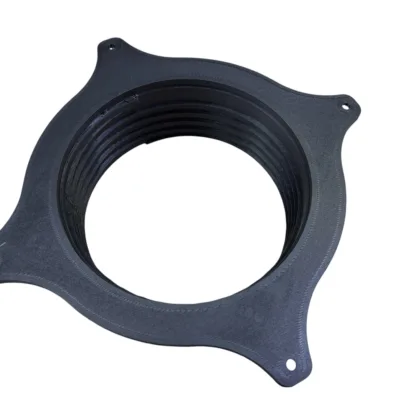 5.9in Hose Tube Portable AC Air Conditioner Flange Wall Mount Bracket Vent Hook Up Casement Window Solution - High Temp ASA - Image 3