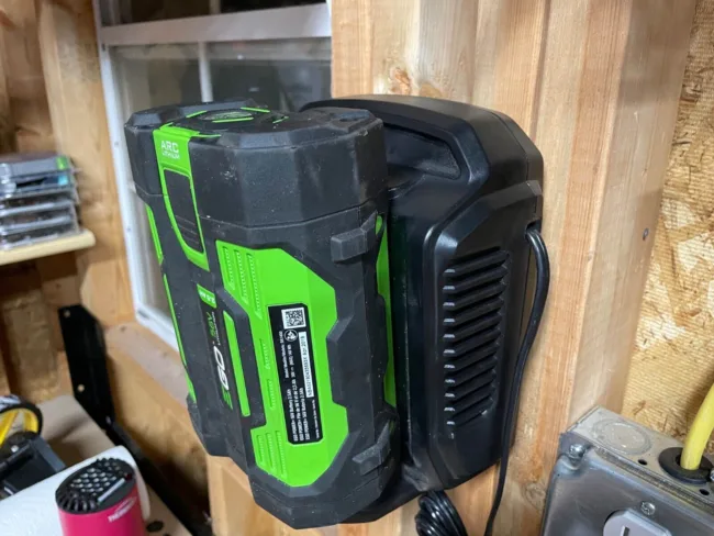 EGO Wall Battery Charger for CH2100 or CH7000 (2 PACK). Mount Only. Easy Mount Alignment - Image 4