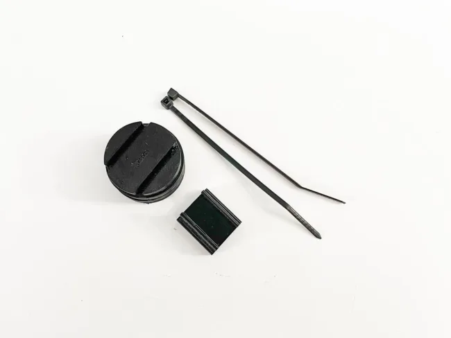 Magnet Cable Tie Mounts (2 Pack). Holds cables nice and tidy against tank wall. - Image 6