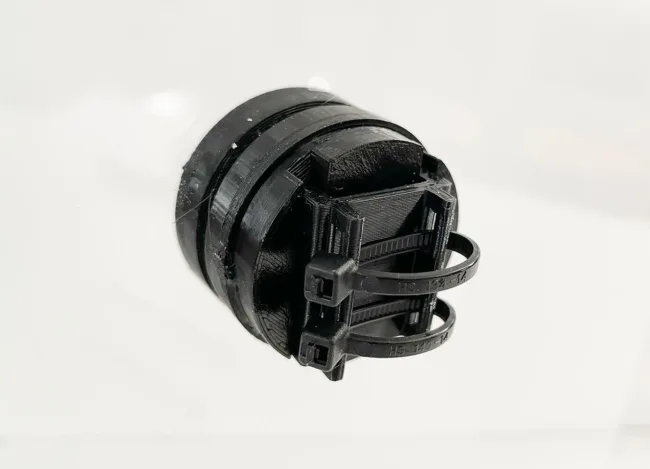 Magnet Cable Tie Mounts (2 Pack). Holds cables nice and tidy against tank wall. - Image 3