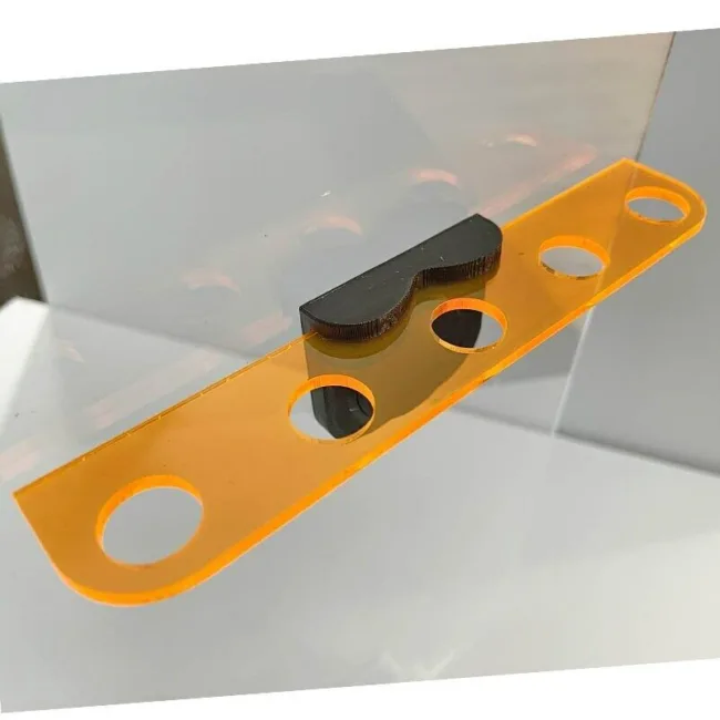 Acrylic Magnetic Narrow 5 Hole Coral Frag Rack - (Great for smaller nano - Image 3