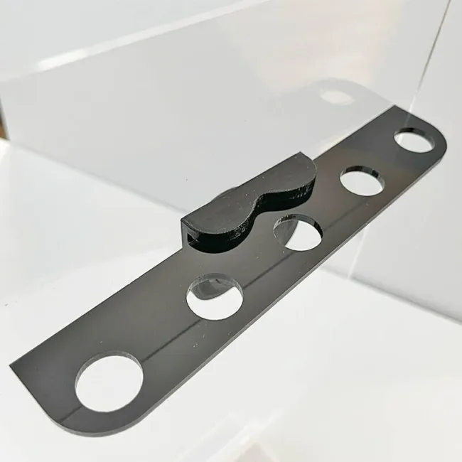 Acrylic Magnetic Narrow 5 Hole Coral Frag Rack - (Great for smaller nano - Image 4