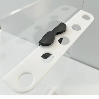 Acrylic Magnetic Narrow 5 Hole Coral Frag Rack Great for smaller nano 265453044483 8