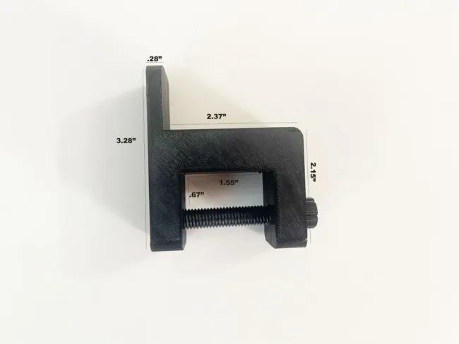 1.5in Fluval Sea Nano rimmed tank adapter - convert a wide tank lip to a smaller - Image 5