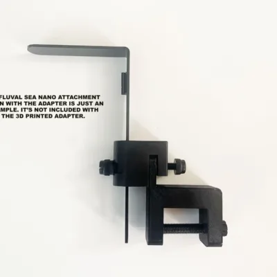 1.5in Fluval Sea Nano rimmed tank adapter - convert a wide tank lip to a smaller