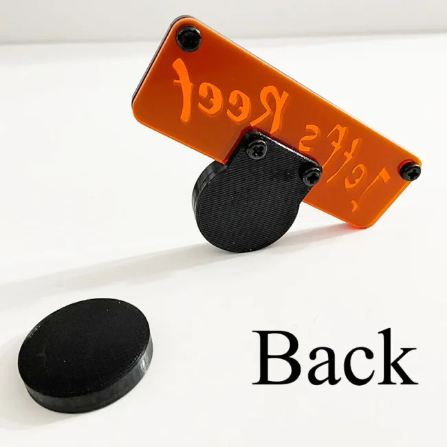 Custom 3.75" Wide x 2.31" height acrylic neon sign for inside your Aquarium Tank - Image 3