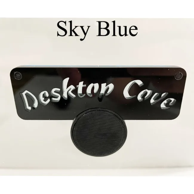 Custom 3.75" Wide x 2.31" height acrylic neon sign for inside your Aquarium Tank - Image 9