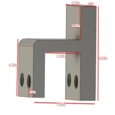 12mm Tank Rim Adapter Convert a wide tank lip to a smaller rim for attachments 265459298187 4