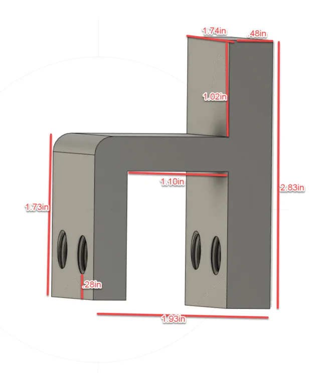 12mm Tank Rim Adapter - Convert a wide tank lip to a smaller rim for attachments - Image 5