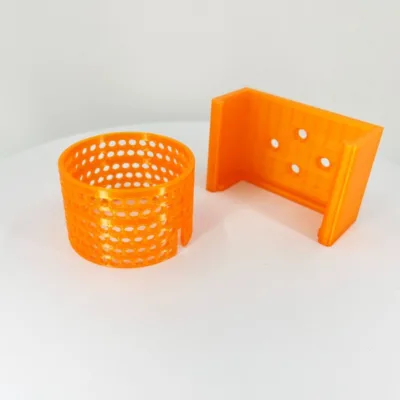 Alternative view of Jebao SLW-3 Wave maker Power Head Anemone Guard & Wall Mount Bracket DIGITAL STL